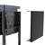 Neomounts NS-M1250BLACK uchwyt / stojak do monitorów 177,8 cm (70") Czarny Podłoga