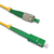Qoltec Patchcord fiber optic FC/APC - SC/APC | Singlemode | 9/125 | G652D | Simplex | 15m