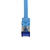 LogiLink C6A026S cavo di rete Blu 0,5 m Cat6a S/FTP (S-STP)