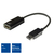 ACT AC7555 adaptador de cable de vídeo 0,15 m DisplayPort HDMI tipo A (Estándar) Negro