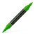 Faber-Castell PAP Dual Marker markeerstift 1 stuk(s) Borstelpunt Groen