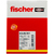 Fischer 513701 horgonycsavar és tipli 100 db Csavar és tipli készlet 60 mm