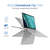ASUS Chromebook Flip C434TA-AI0108 35.6 cm (14") Touchscreen Full HD Intel® Core™ m3 m3-8100Y 8 GB LPDDR3-SDRAM 64 GB eMMC Wi-Fi 5 (802.11ac) ChromeOS Silver