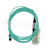 BlueOptics 9380014-1M-BO Glasvezel kabel MPO 4x LC OM3 Magenta, Violet
