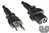 Microconnect PE160518 kabel zasilające Czarny 1,8 m C15 panel