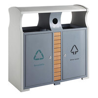 Poubelle de recyclage pour l'extérieur