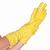 Reinigungshandschuh, Universal-Handschuh, BETTINA, PREMIUM, Länge 30cm, Gelb, Größe XL, 144 Paar