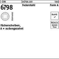 DIN 6798 Federstahl A 21 VE=S