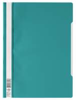 Durable Clear View Project Folder Document Report File | 25 Pack | A4 Dark Green