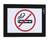 Durable DURAFRAME Self Adhesive Magnetic Signage Frame | 2 Pack | A6 Black