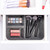 Relaxdays Schubladen Organizer Filz, Ordnungssystem Schreibtisch, HxBxT: 6,5 x 40 x 30 cm, 4 Fächer, Filzkorb, Farbwahl