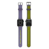 OtterBox Watch Band für Apple Watch Series 9/8/7/6/SE/5/4 - 41mm /40mm /38mm Small Back in Time - Lila - Armband - Silikon - Smart Wearable Accessoire Band