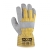 teXXor® Rindkernspaltleder-Handschuh EIFEL gelb/blau 1103_9 Gr.9