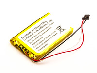 Battery suitable for Navigon 70 Easy, TOPAZ PCZF 1045003501