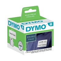 Dymo 99014 LabelWriter Labels 54 x 101mm Black on White S0722430