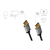 DisplayPort-Kabel, DP/M zu DP/M, 4K/60 Hz, Alu, schwarz/grau, 2 m, LogiLink® [CDA0101]