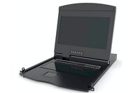 DELXAN Console LCD 17,3" 16:9 Full HD avec switch KVM 4 Ports HDMI / USB