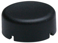 Tastenknopf, rund, Ø 17 mm, (H) 6.8 mm, anthrazit, für Einzeltaster, 840.000.011