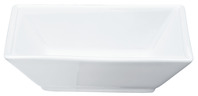 Mini-Porzellan Teha; 50ml, 10x7x3 cm (LxBxH); weiß; rechteckig; 12 Stk/Pck