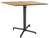 Kompakt-Tischplatte Lift quadratisch; 60x60 cm (LxB); eiche/natur; quadratisch