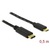 Delock Kábel - 83333 (USB Type-C 2.0 – USB 2.0 Micro-B kábel, apa/apa, fekete, 0,5m)