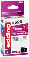 Edding Tinta helyettesíti Canon PGI-580BK XXL Kompatibilis Fekete EDD-620 18-620