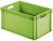 Alutec 75011 Univerzális Műanyag doboz le van zárva (Sz x Ma x Mé) 600 x 320 x 400 mm Zöld 1 db