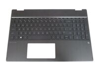 TOP COVER NSV W KB NFPR UK L51363-031, Cover + keyboard, UK English, HP, Pavilion x360 15-dq1xxx Einbau Tastatur