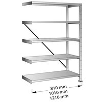 Rayonnage emboîtable CLEANA