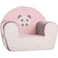 SILLON OSO PANDA ROSA 44X34X53 CM