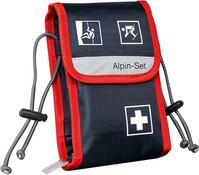 Zestaw alpejski z apteczką pierwszej pomocy