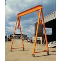 Heavy duty gantries, inbraced 3000kg, 4000mm span