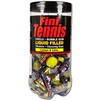 Fini Riesen Tennis Ball Kaugummis 50 Stück einzeln verpackt