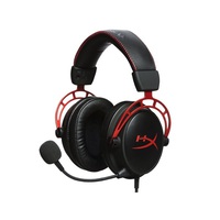 HP HYPERX vezetékes gaming fejhallgató Cloud Alpha Fekete/piros