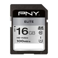 PNY Elite 16GB SDHC U1memóriakártya