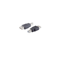 USB Adapter 2.0 Typ A Kupplung auf Typ B Stecker