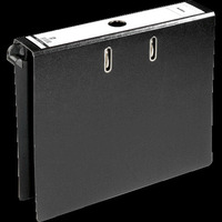 SoldanPlus Hängeordner DIN A4, Rückenbreite 70 mm, schwarz