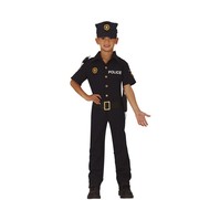 Disfraz de Policía Local para niños 10-12A