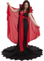 Disfraz de Vampiresa Elegante para mujer L