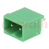 Pluggable terminal block; Contacts ph: 5.08mm; ways: 2; straight