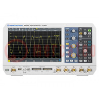 Oscilloscope: digital; Ch: 4; 200MHz; 20Mpts; colour,LCD TFT 10,1"