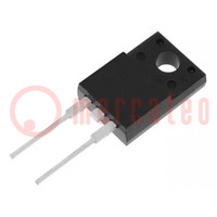 Diode: redressement Schottky; THT; 150V; 10A; ITO220AC; tube
