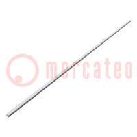 Electrode; Thread: M6; Mat: stainless steel; 460mm; 31SCM04