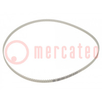 Timing belt; AT5; W: 8mm; H: 2.7mm; Lw: 780mm; Tooth height: 1.2mm