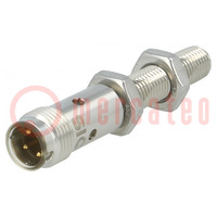 Sensore: induttivo; OUT: PNP / NO; 0÷2mm; 10÷30VDC; M8; IP68; 200mA