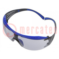 Safety spectacles; Lens: gray; Classes: 1; Resistance to: UV rays
