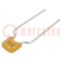 Capacitor: ceramic; 330nF; 50V; Y5V; ±20%; THT; 5mm