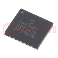 IC: PIC mikrokontroller; 16kB; 32MHz; 1,8÷3,6VDC; SMD; QFN28; PIC24