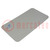 Bench mat; ESD; L: 1.2m; W: 0.6m; Thk: 2mm; grey; Rsurf: 5÷500MΩ; 440°C