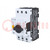 Motor breaker; 0.55kW; 220÷690VAC; for DIN rail mounting; IP20